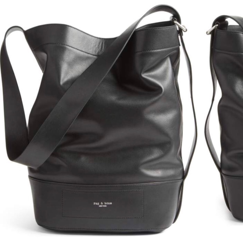 RAG & BONE Walker Sling Leather Bucket Bag